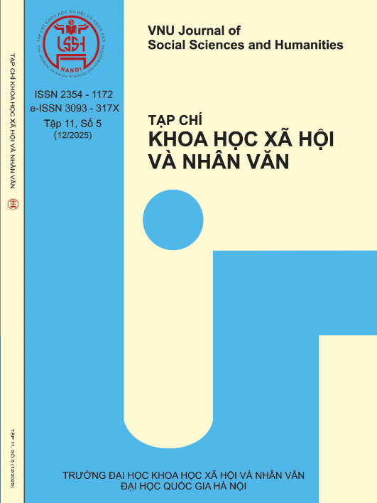 					Xem Tập 11 Số 5 (2025): Tháng 12/2025
				